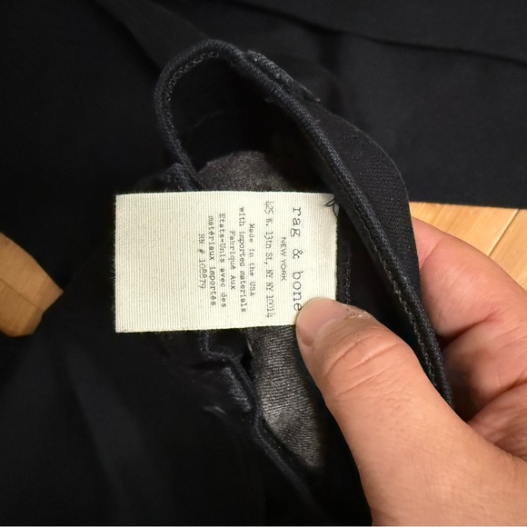 Rag & Bone Women’s Skinny Zipper Capri Jeans - Picture 5 of 8